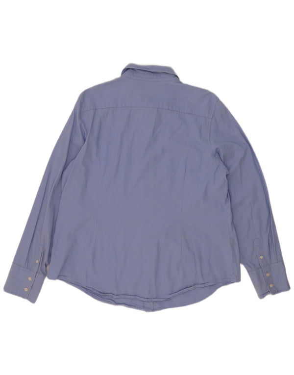 Camisa Tommy Hilfiger para mujer UK 20 2XL Algodón azul