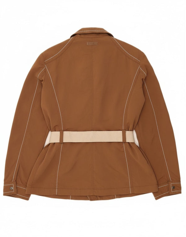 Marlboro Classics Chaqueta utilitaria para mujer UK 20 2XL Marrón Poliamida