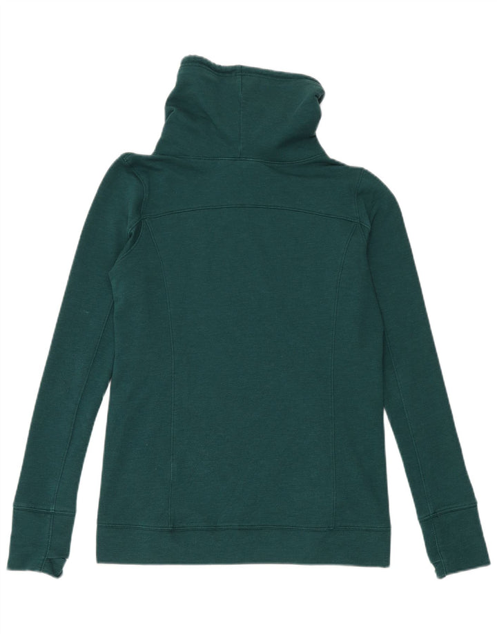 Under Armour Mujer Roll Neck Sudadera Jumper UK 10 Small Verde