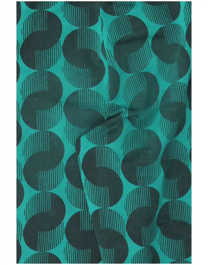 Puma Leggings Niña 9-10 Años Verde Medio Geométrico Poliéster