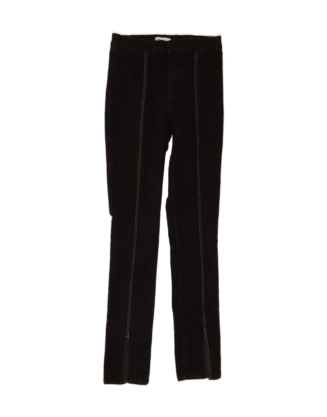 ZARA Womens Slim Jeans EU 40 Medium W30 L32 Black Cotton Vintage Zara and Second-Hand Zara from Messina Hembry 