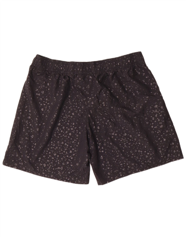 Under Armour Pantalones cortos deportivos gráficos para hombre 2XL Poliéster manchado negro