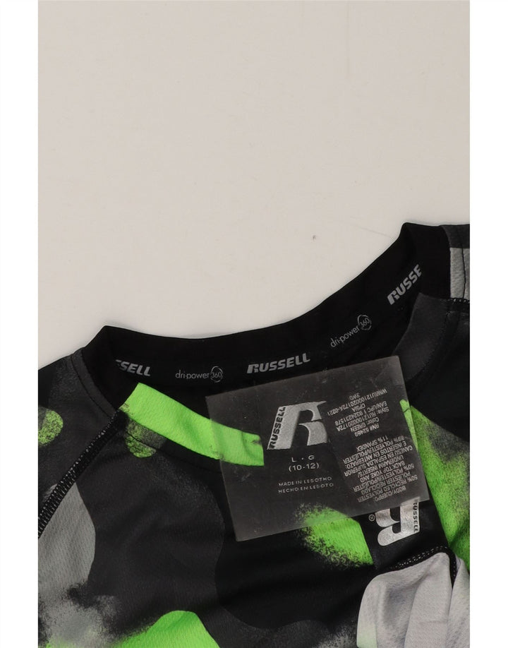 RUSSELL ATHLETIC Camiseta para niño 10-11 años Grande Multicolor