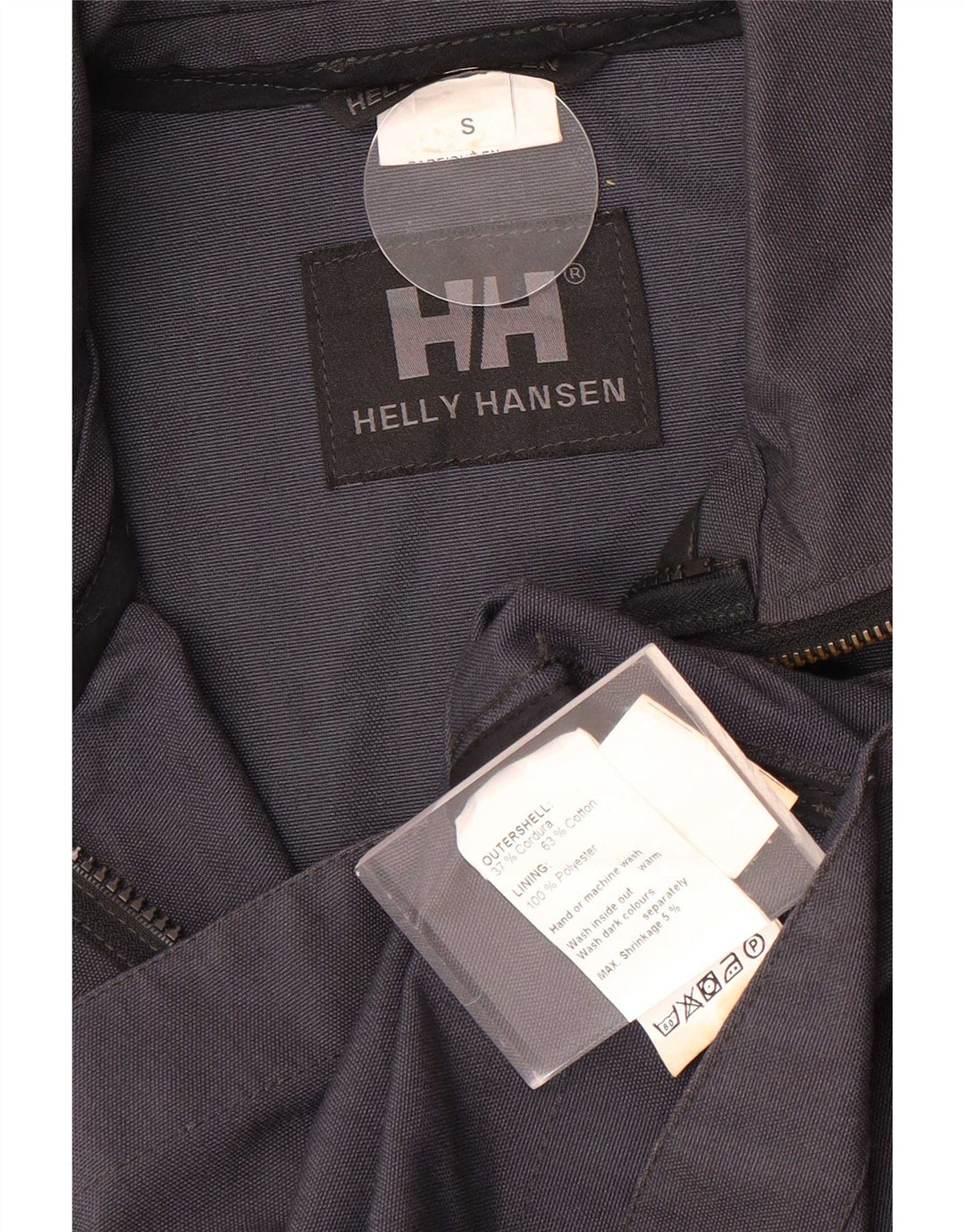 Helly Hansen Chaqueta utilitaria para hombre UK 36 Small Azul marino Algodón