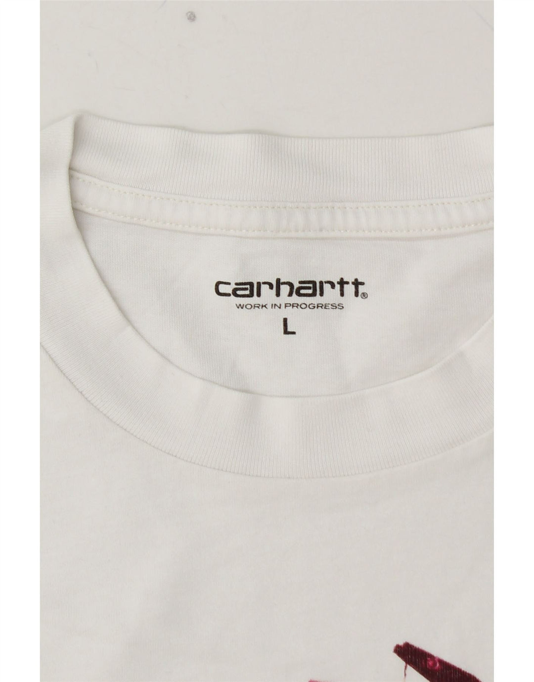 CARHARTT Camiseta gráfica para hombre Top grande de algodón blanco