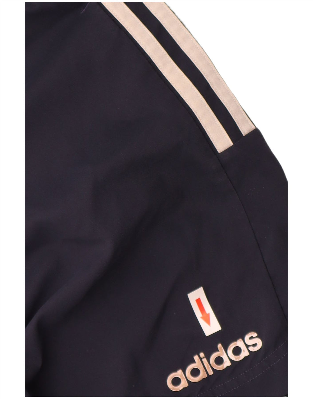 Adidas - Pantalones cortos deportivos para hombre, talla grande, poliéster, color azul marino