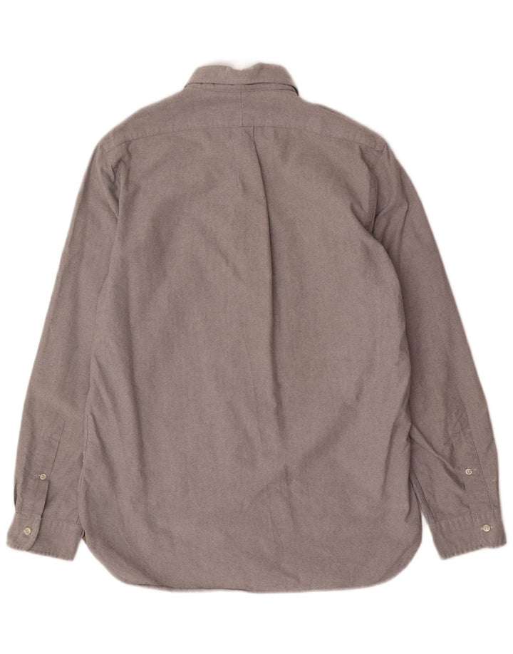Camisa Ralph Lauren Hombre Algodón Gris Medio