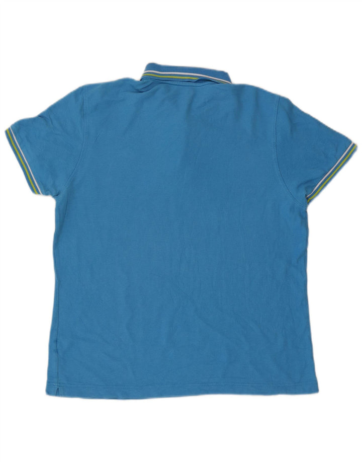 Polo Lotto Hombre Azul Grande