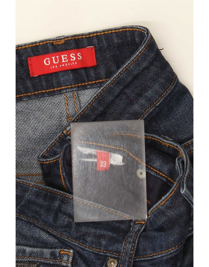 Guess Vaqueros Súper Ajustados Para Hombre W33 L32 Azul