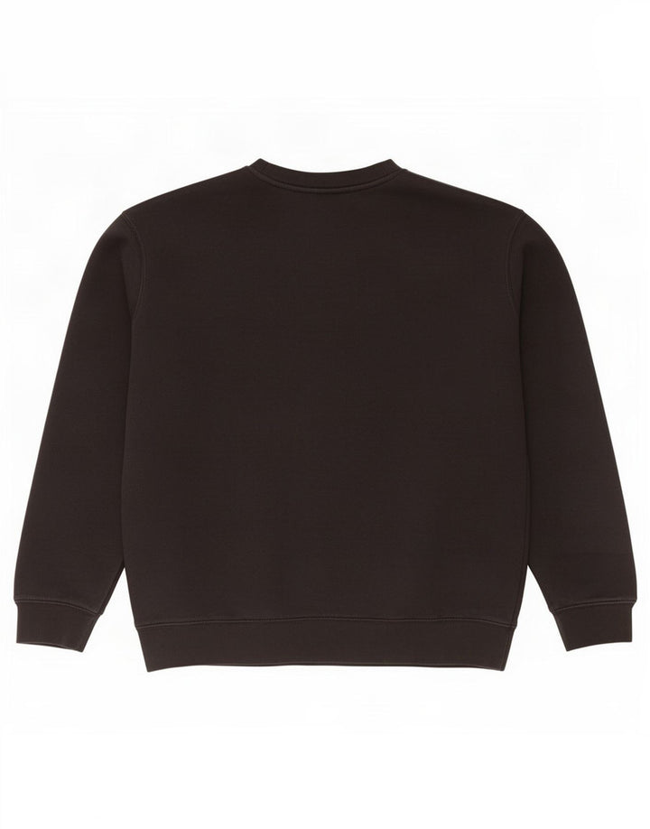 Zara Hombre Sudadera Jumper Large Negro Algodón