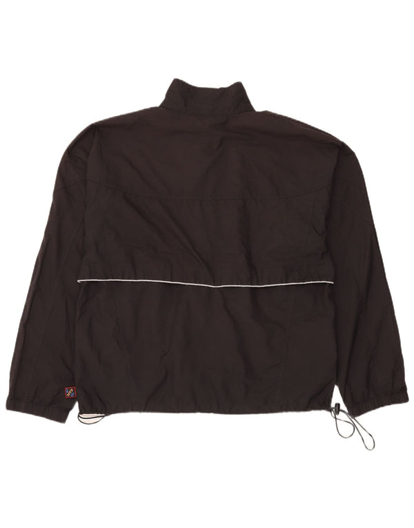 Asics Chaqueta impermeable para hombre UK 42 XL Negro