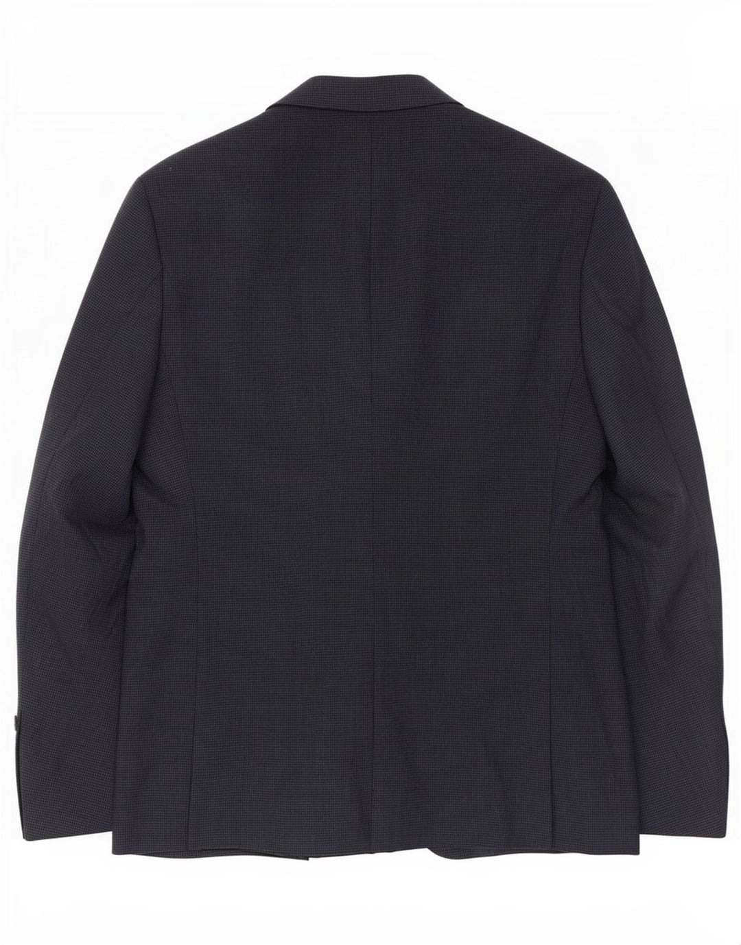 Zara Chaqueta tipo blazer de 2 botones para hombre EU 48 Mediana pata de gallo azul marino