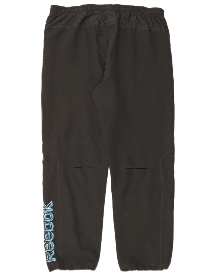 Reebok Pantalón de Chándal Gráfico Hombre XL Gris