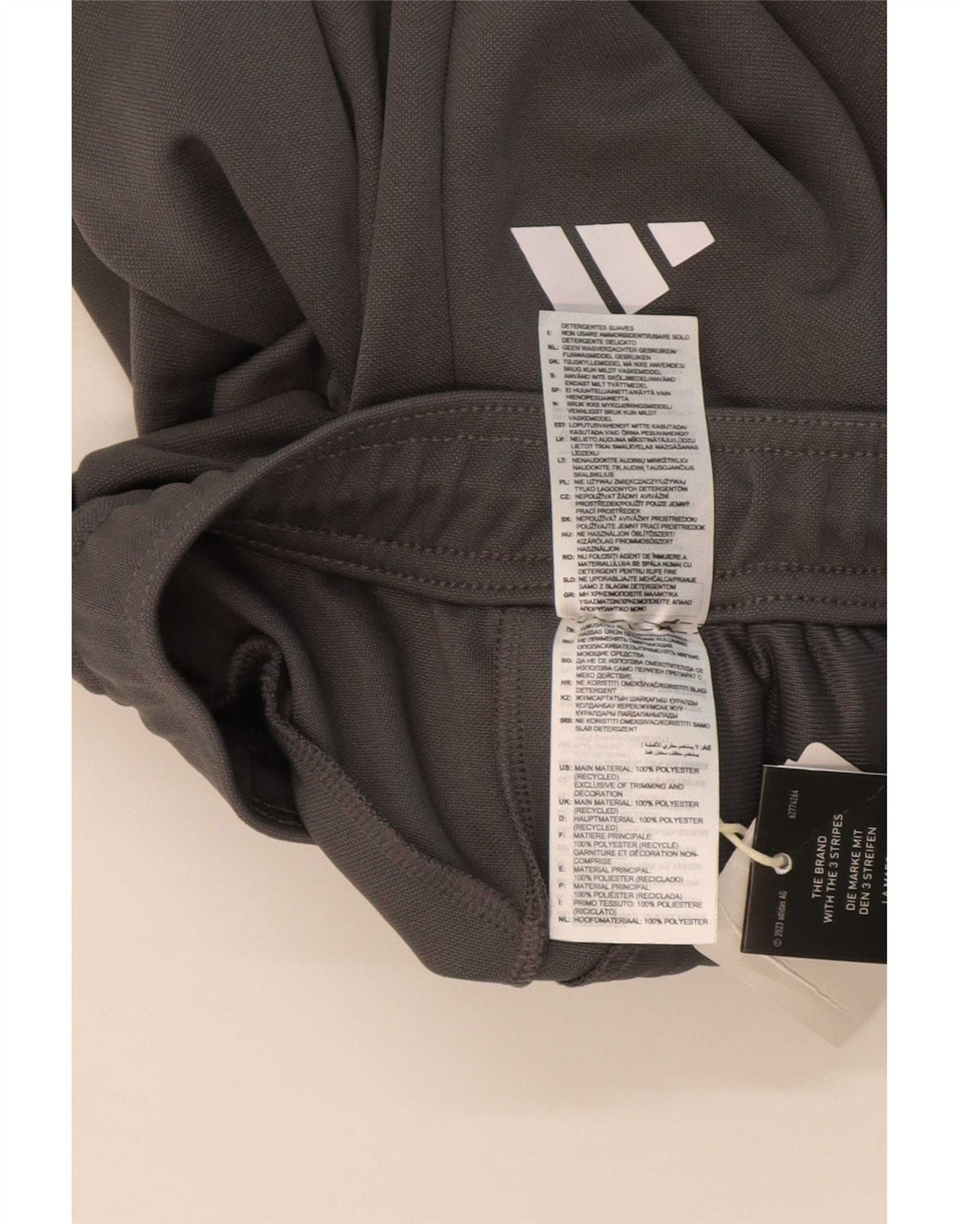 Adidas Hombre Aeroready Regular Fit Pantalones Cortos Deportivos Poliéster Gris Medio