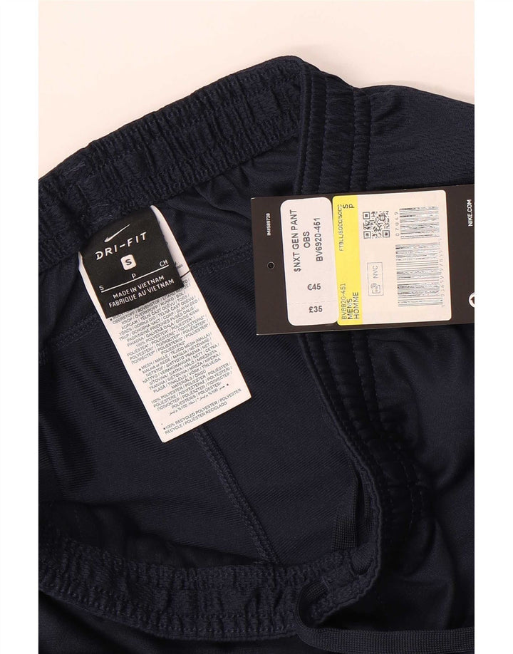 Pantalón De Chándal Nike Hombre Pequeño Azul Marino Poliéster
