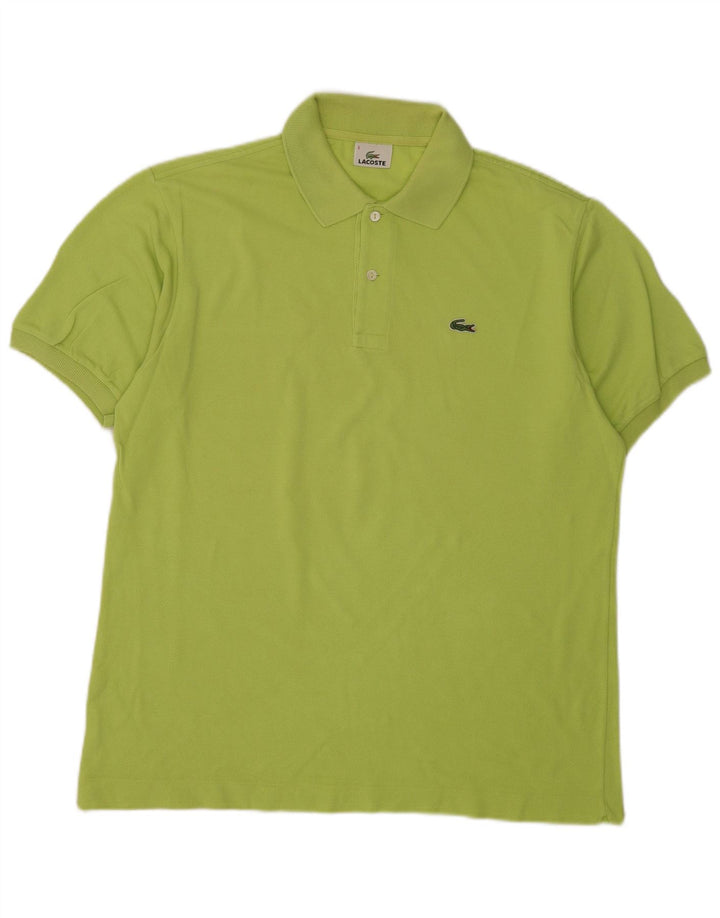 Polo Lacoste para hombre talla 5 grande algodón verde