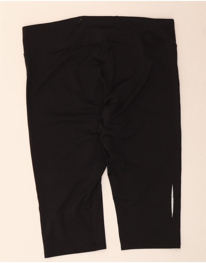 Marks & Spencer Leggings Capri para Mujer UK 20 2XL Poliéster Negro