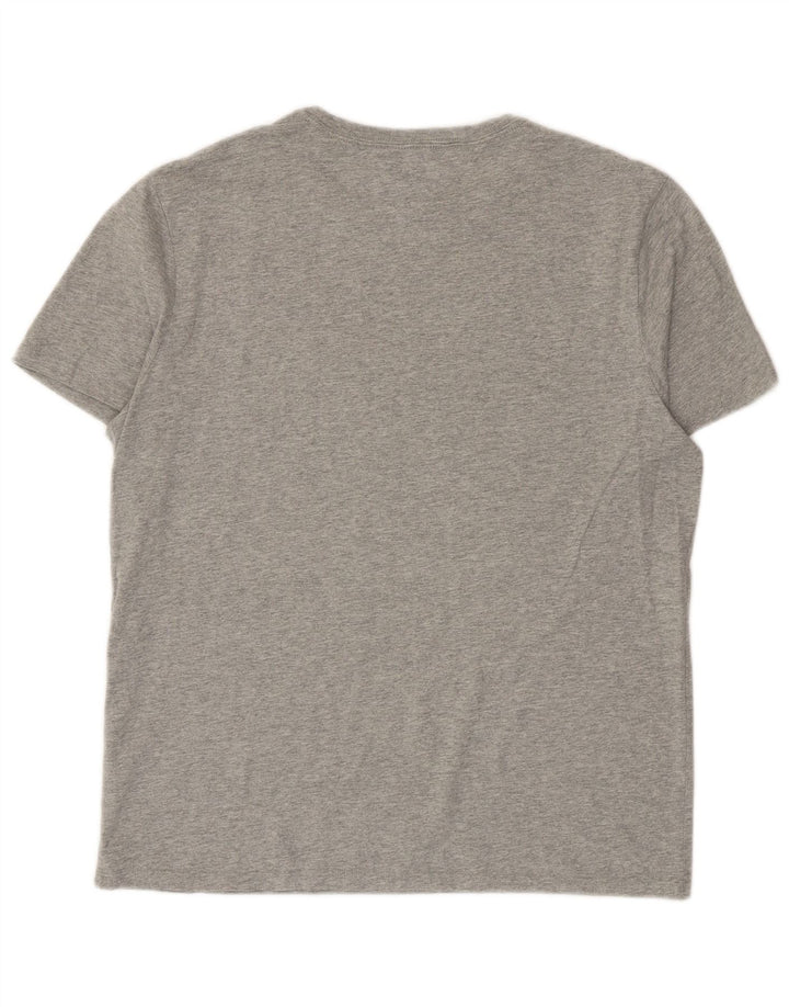 Camiseta Tommy Hilfiger Hombre Top Algodón Gris Medio