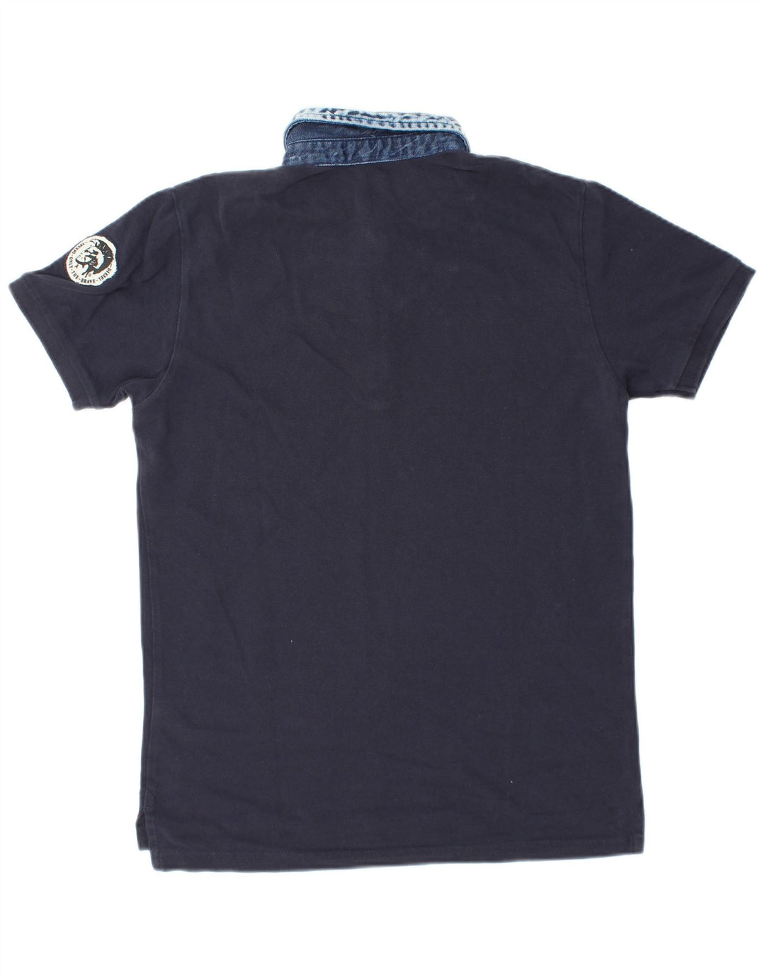 DIESEL Polo Hombre Small Azul Marino Algodón