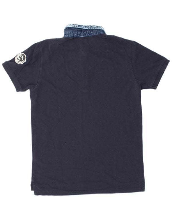DIESEL Polo Hombre Small Azul Marino Algodón