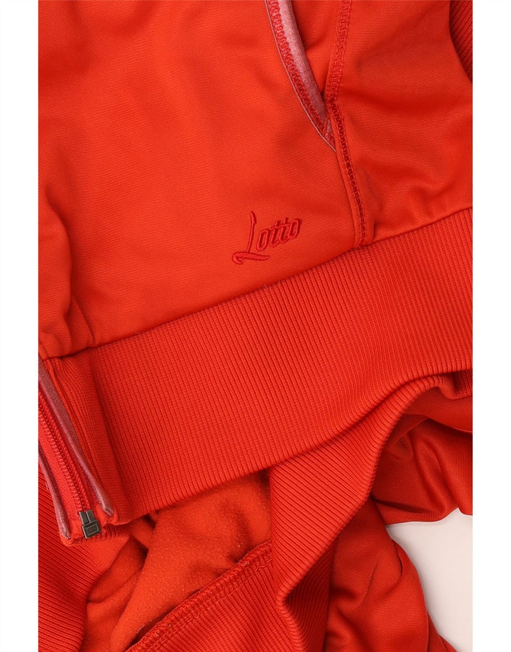 LOTTO Chaqueta superior de chándal para mujer UK 46 Large Red
