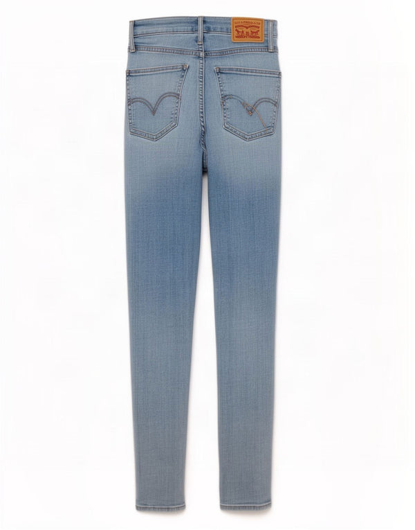 Vaqueros Levi's Mile High Super Skinny para mujer W25 L30 Algodón azul