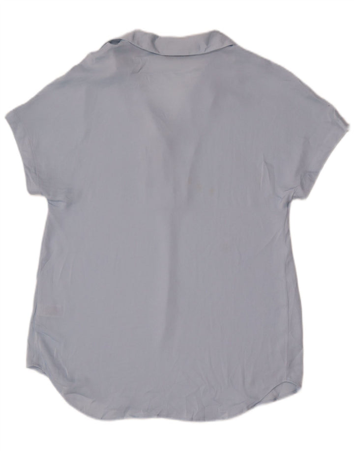 Marks & Spencer Top tipo túnica para mujer UK 8 Small Poliéster azul