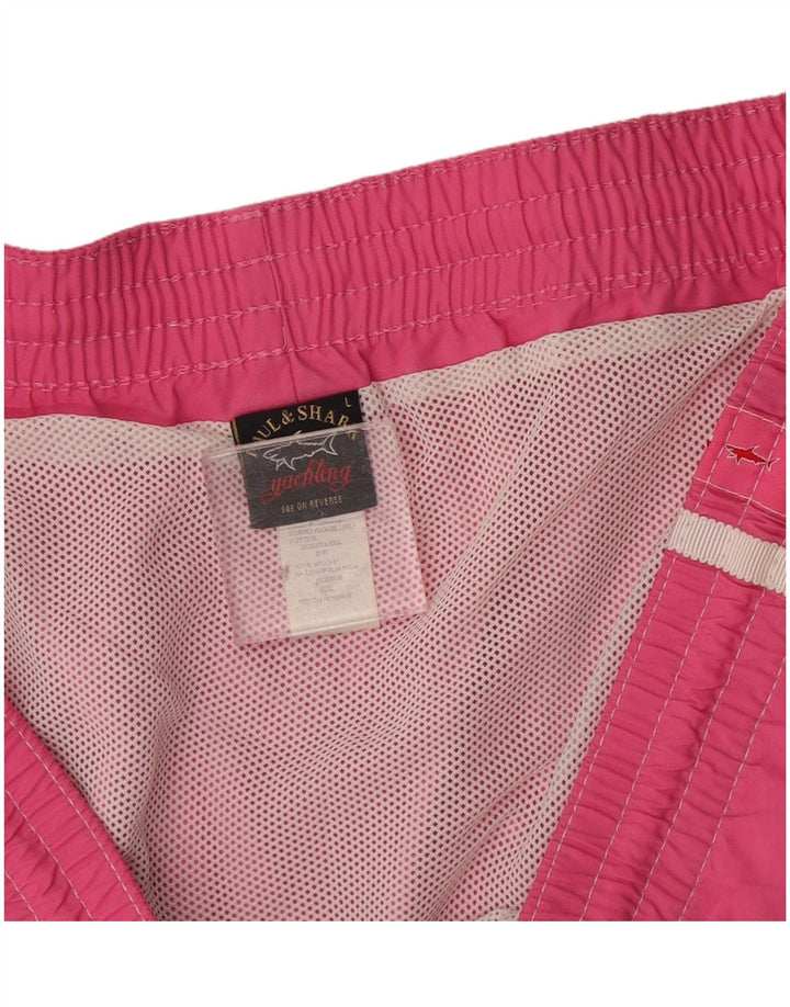 Paul & Shark - Bañador para hombre (poliéster), color rosa