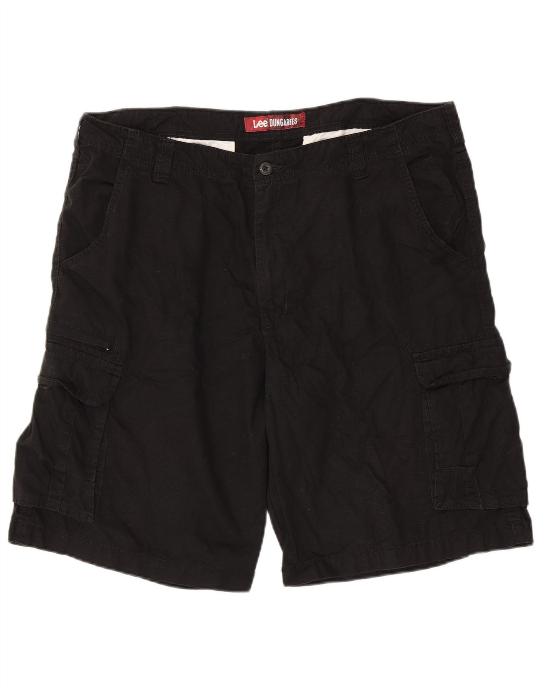 Pantalones cortos tipo cargo Lee para hombre W40 XL Algodón negro
