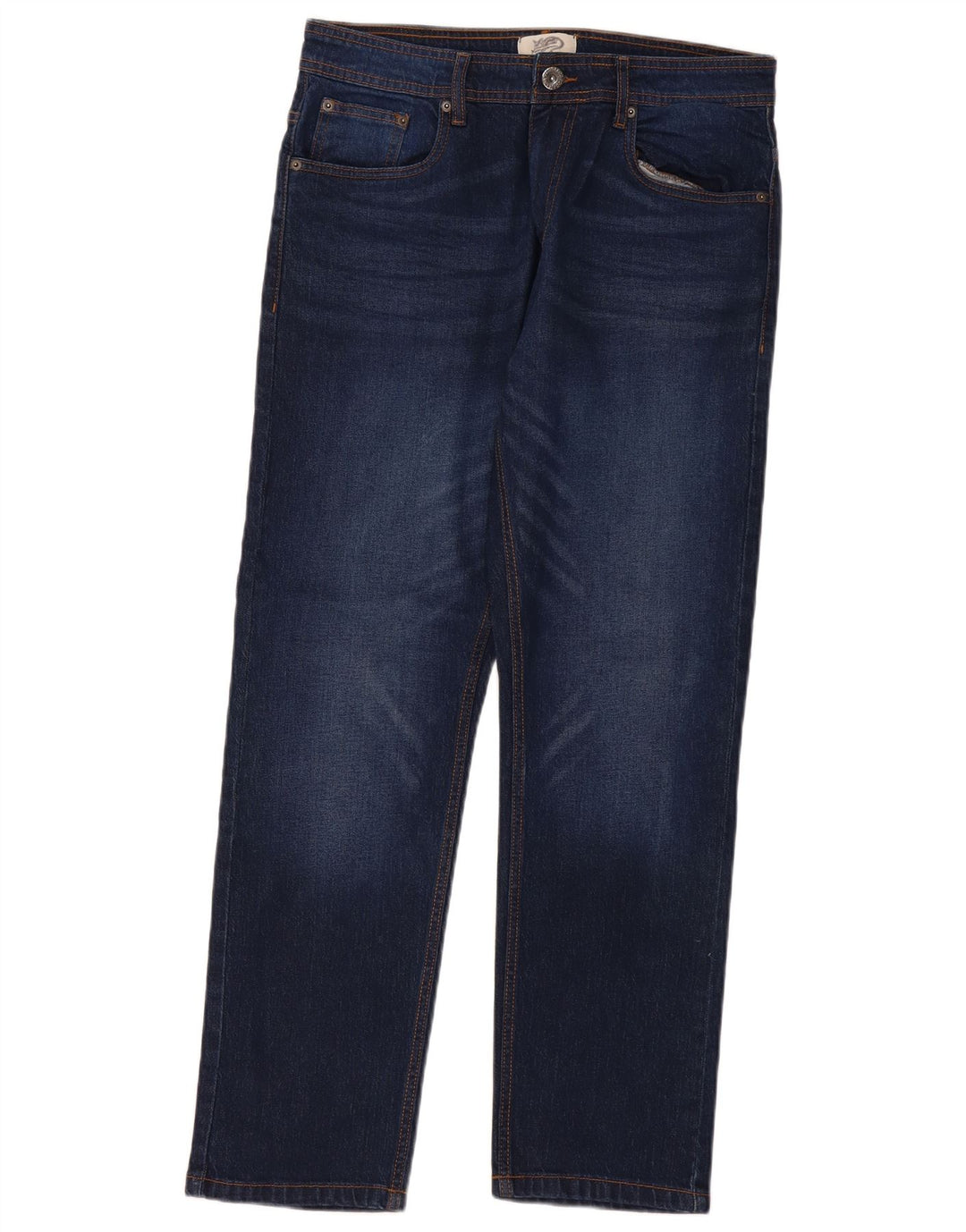 Kangaroo Poo Vaqueros ajustados para hombre W34 L30 Algodón azul marino