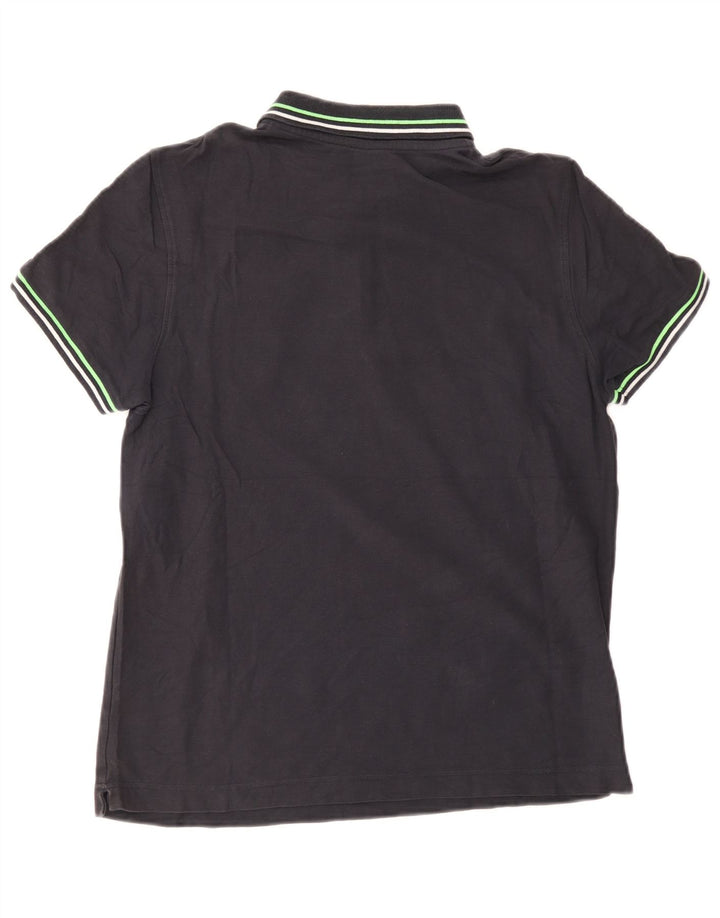 Polo Lotto Hombre De Algodón A Rayas Negro Mediano