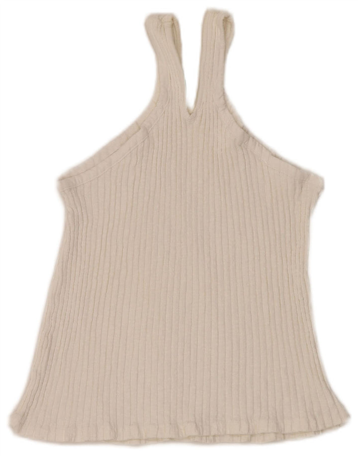 Benetton Top Camisola Mujer UK 6 XS Blanco