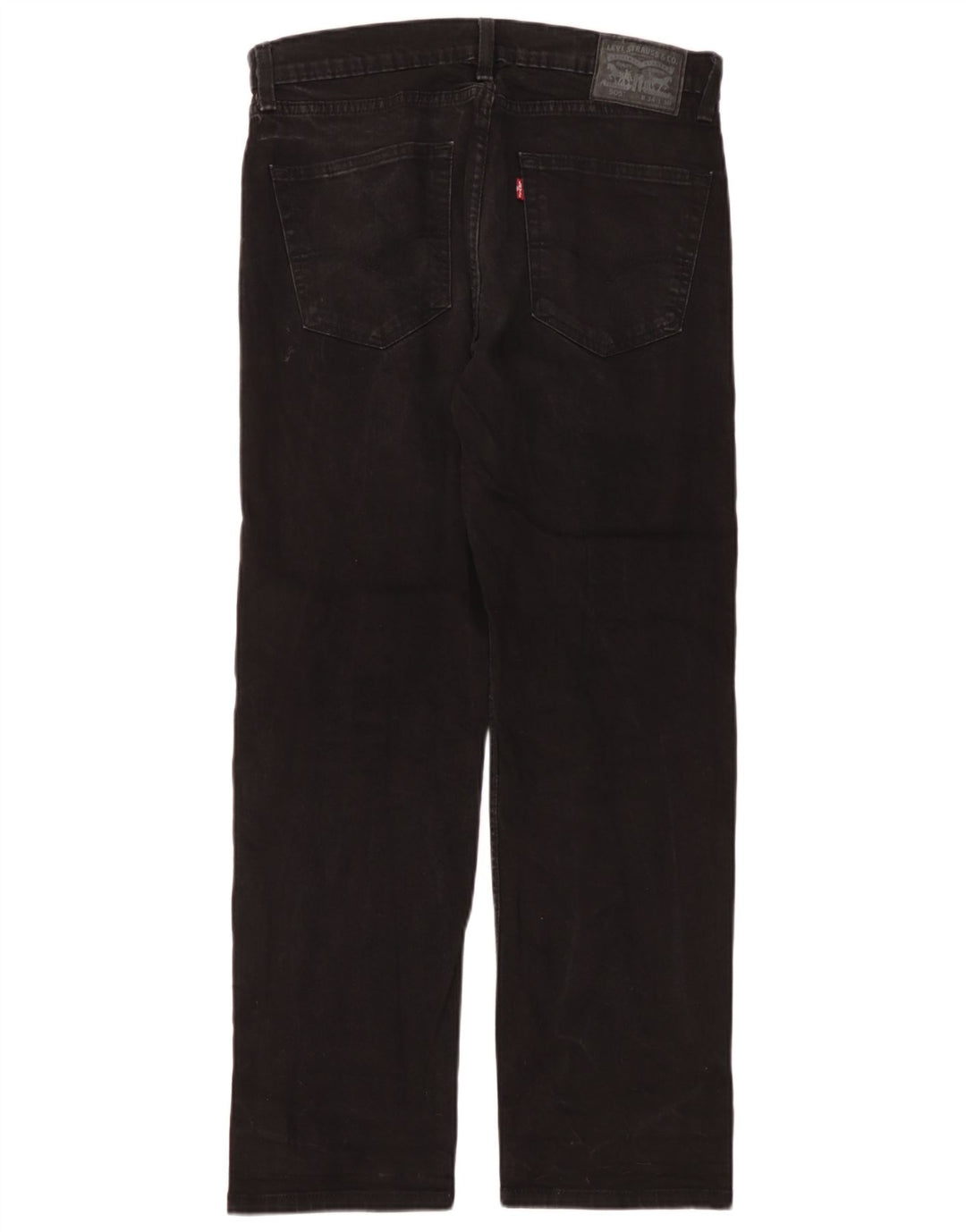 Levi's Jeans rectos 505 para hombre W34 L30 Algodón negro