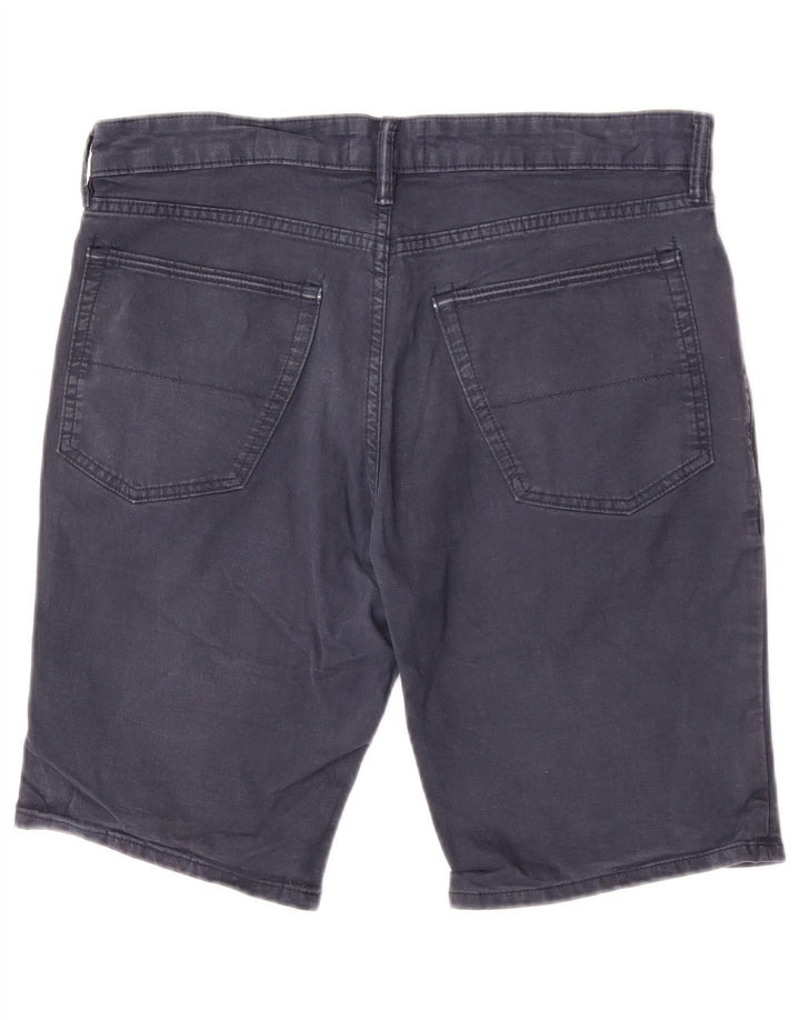 Marks & Spencer Pantalones cortos casuales para hombre W34 Grande Algodón azul marino