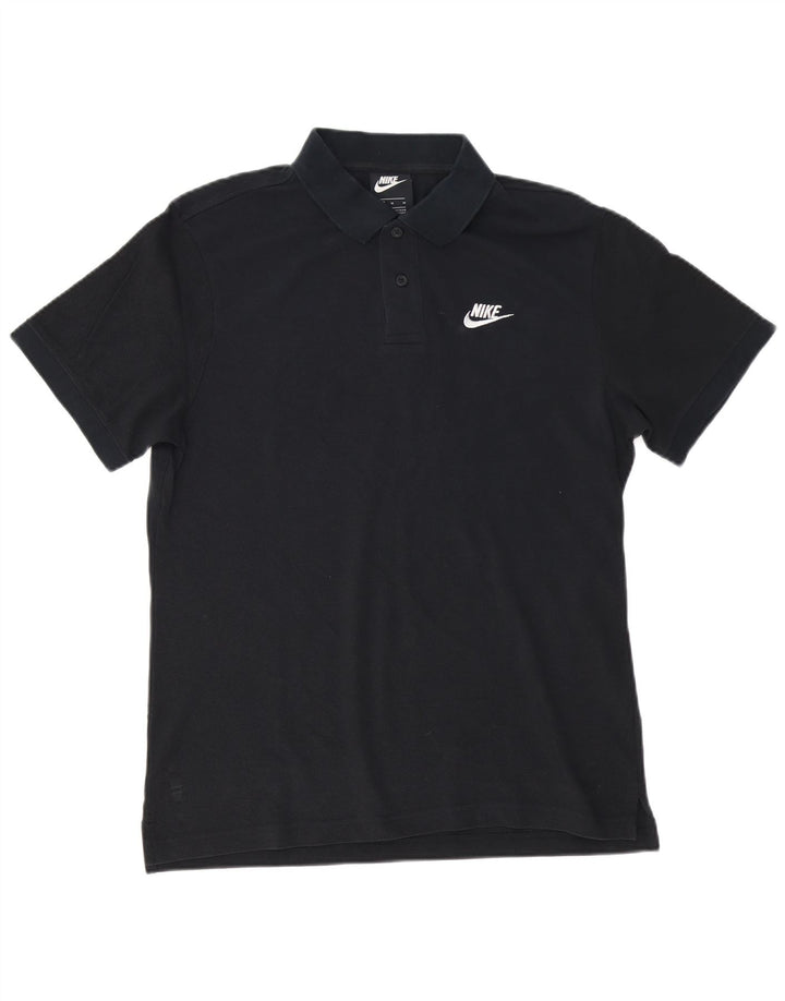 Polo Nike Hombre Algodón Negro Mediano