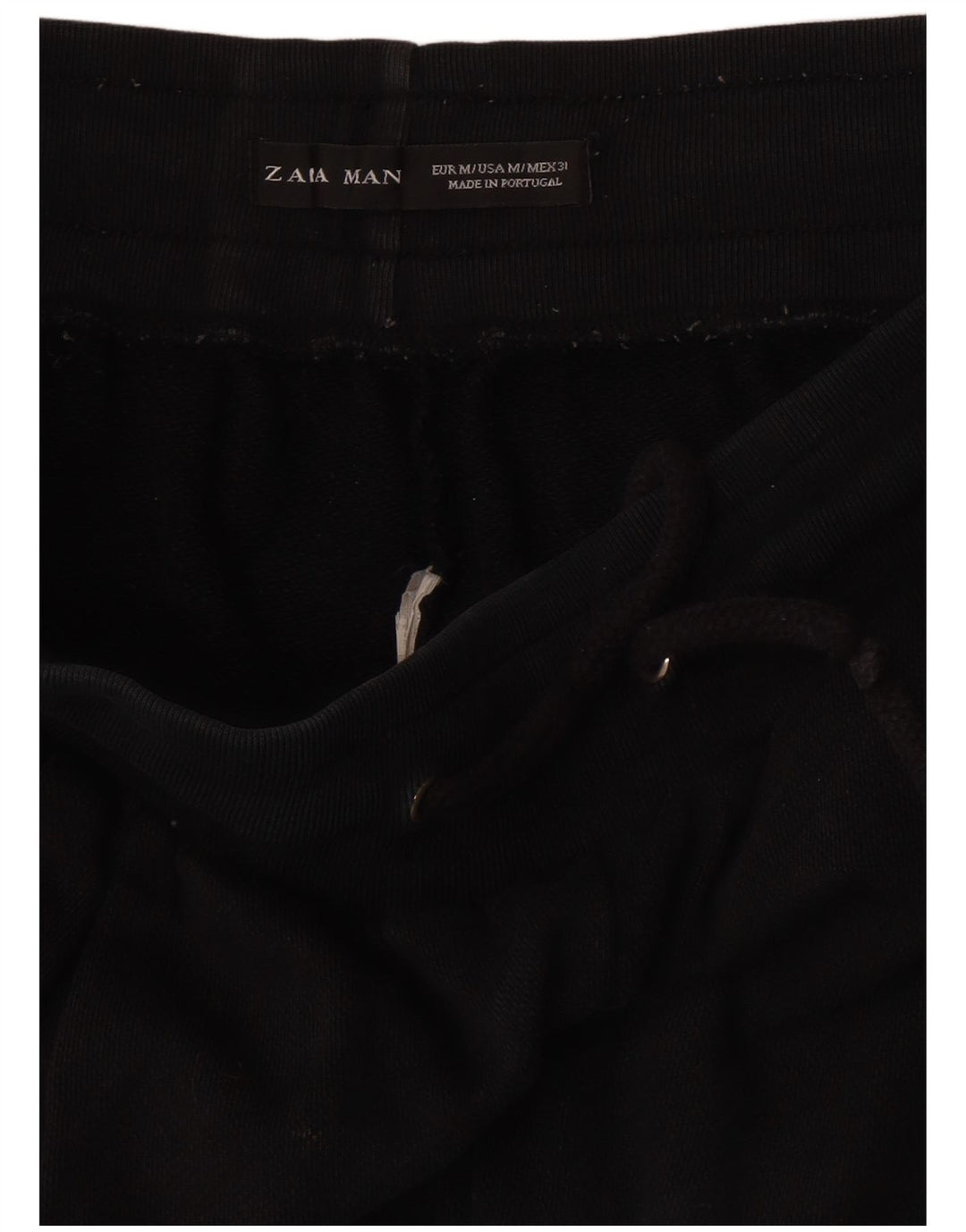 Zara Hombre Bermudas Sport Shorts Medium Negro
