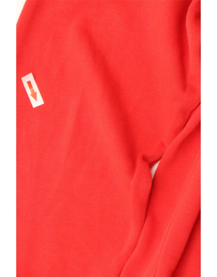 Nike - Sudadera con capucha para hombre, talla grande, color rojo, algodón