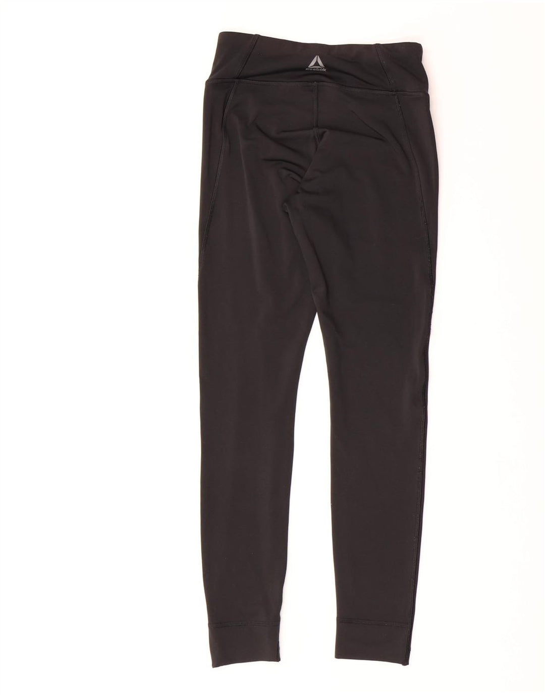 REEBOK Womens Graphic Leggings UK 4/6 XS Black