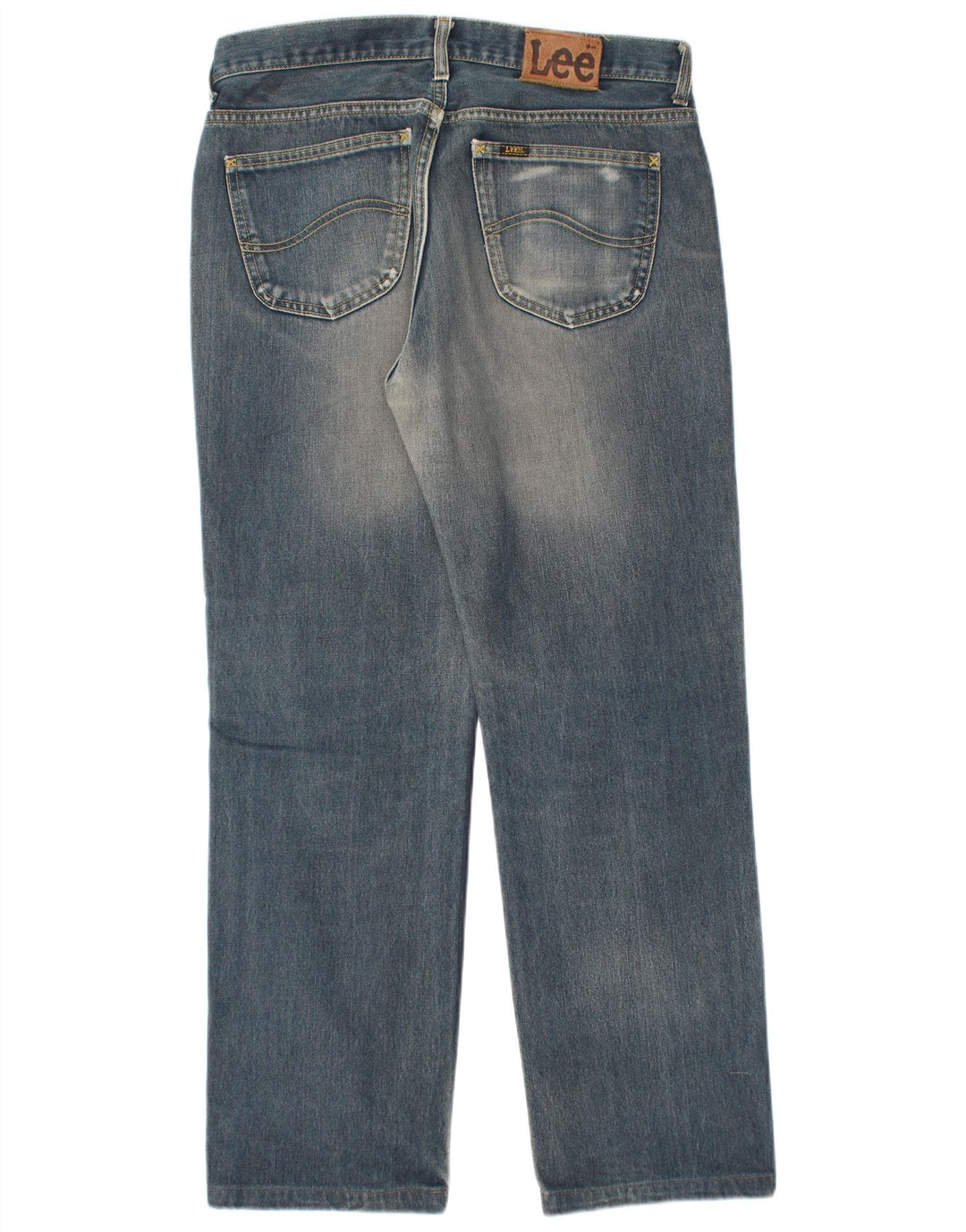 Lee Vaqueros Rectos Seattle para Hombre W34 L30 Algodón Azul