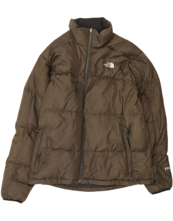 THE NORTH FACE Chaqueta acolchada 550 para hombre UK 42 XL Nylon caqui