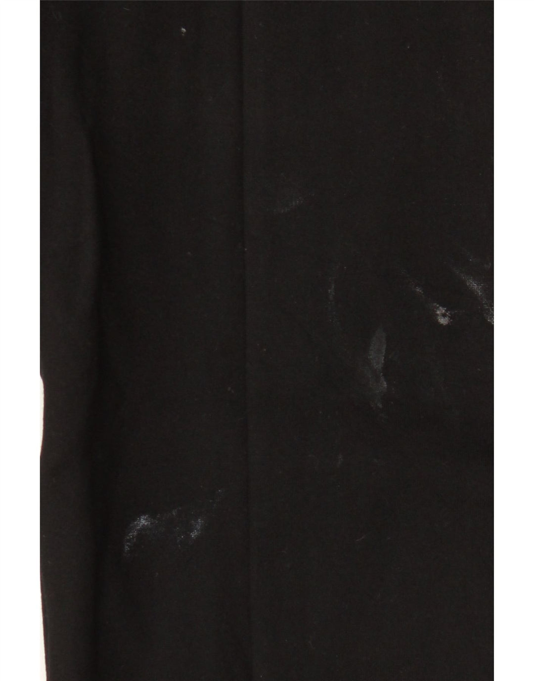 Zara Mujer Leggings UK 44 Grande Viscosa Negra