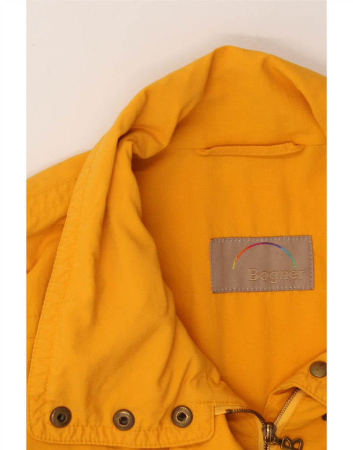 BOGNER Womens Bomber Jacket UK 22 3XL Yellow Vintage Bogner and Second-Hand Bogner from Messina Hembry 