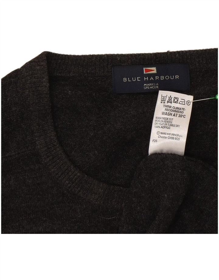 Marks & Spencer Suéter De Cuello Redondo Para Hombre Acrílico Gris Medio
