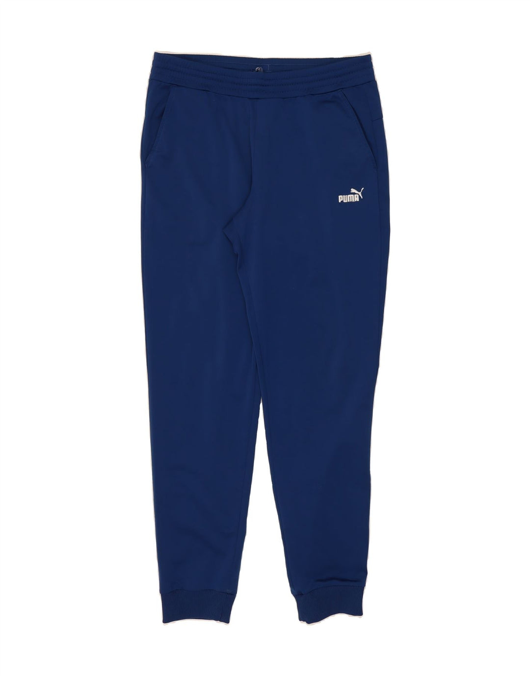 PUMA Mens Tracksuit Trousers Joggers Medium  Blue Polyester Vintage Puma and Second-Hand Puma from Messina Hembry 