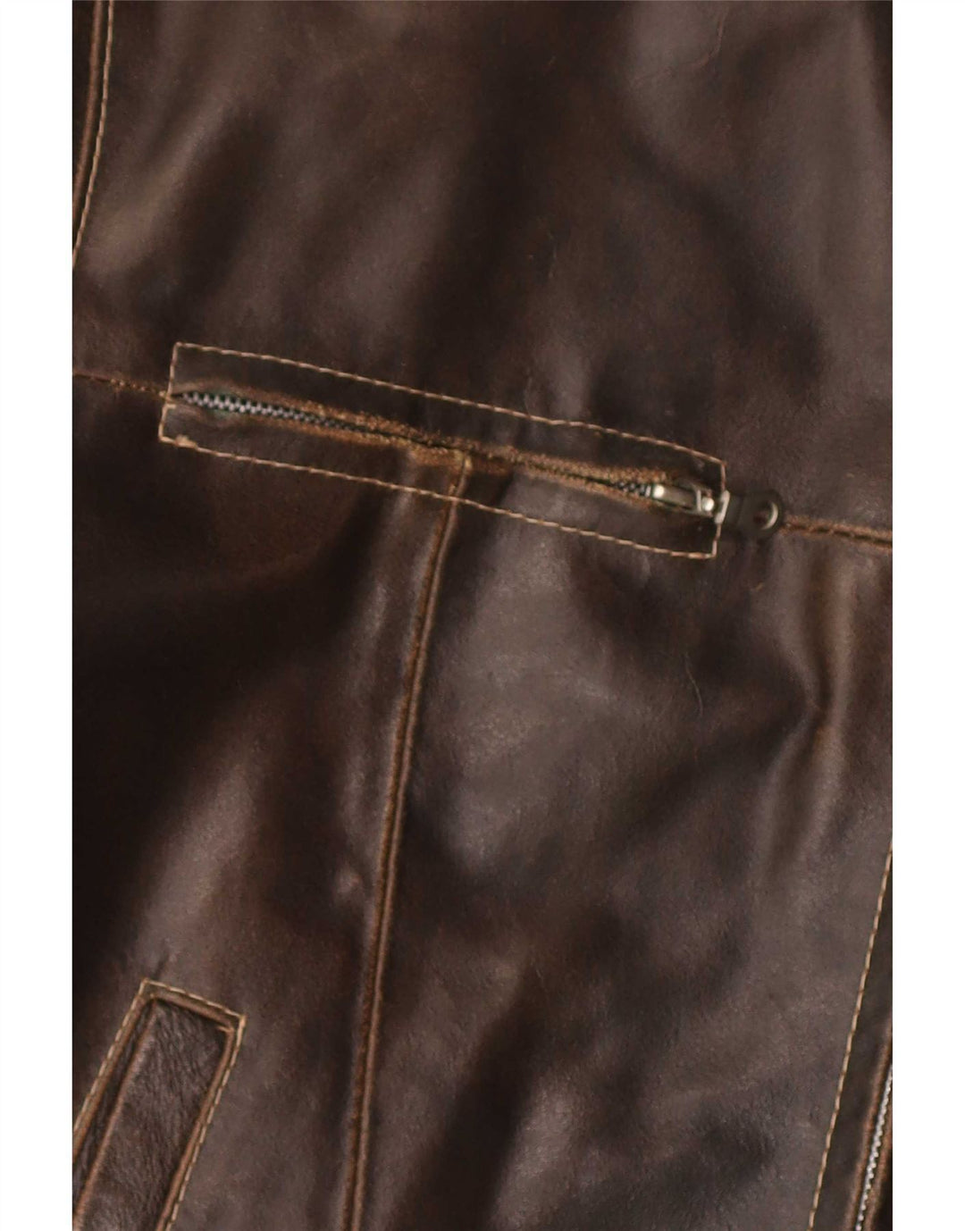 Conbipel Chaqueta de cuero para hombre IT 50 Large Brown