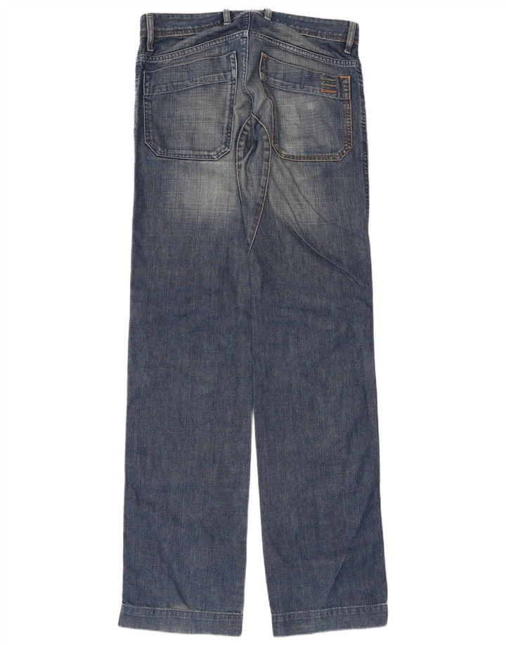 Diesel Vaqueros Rectos Hombre W29 L35 Algodón Azul