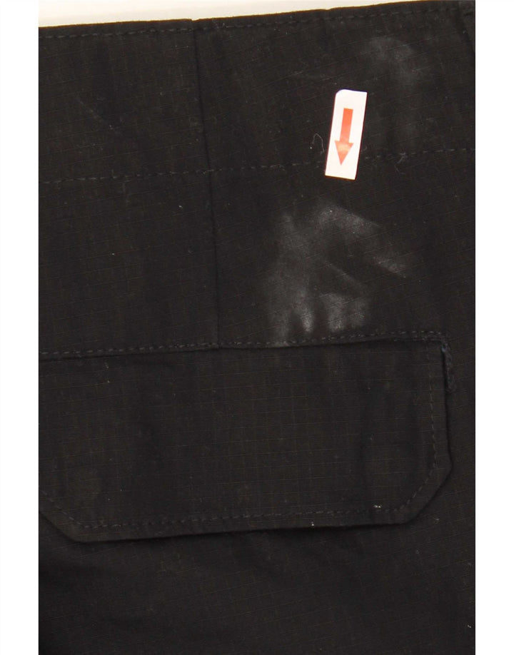 Dickies Pantalones cargo rectos para hombre W38 L32 Algodón negro