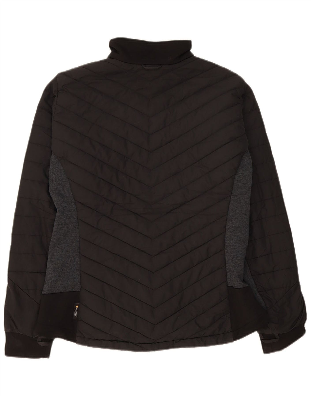 Jack Wolfskin Chaqueta acolchada para mujer UK 46 Grande Poliéster color negro