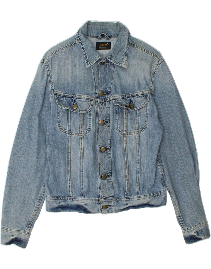 LEE Womens Denim Jacket UK 12 Medium Blue Cotton Vintage Lee and Second-Hand Lee from Messina Hembry 