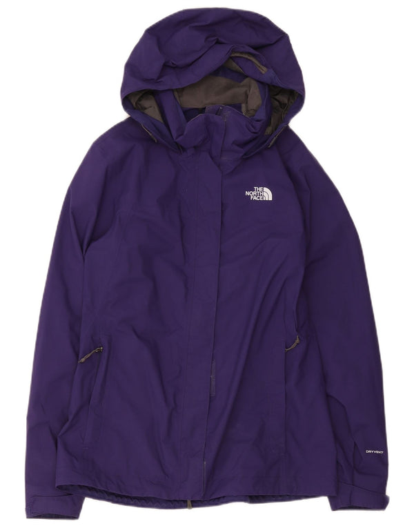 The North Face Chaqueta impermeable con capucha Dryvent para mujer UK 44 Medium Púrpura Nylon